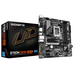 לוח Gigabyte B760M DS3H GEN5 M-ATX DDR5 DP HDMI LGA1700